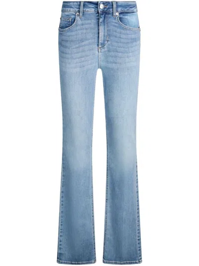 Liu •jo Liu Jo Classic Flared Jeans In Blue