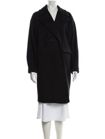 Pre-owned Liu •jo Coat In Black