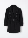 Liu •jo Belted Trench Coat In Schwarz