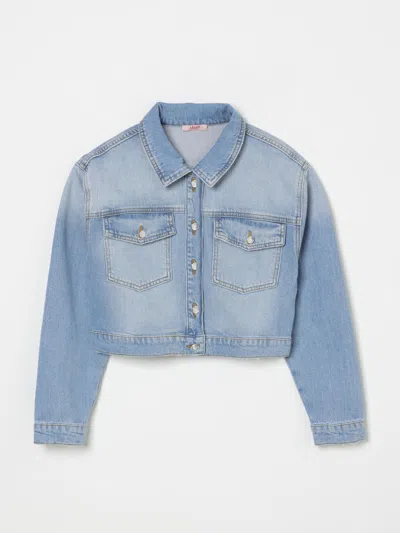 Liu •jo Kids' Mantel Liu Jo Kinder Farbe Denim