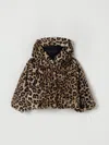 Liu •jo Coat Liu Jo Kids Color Multicolor In Animal Print