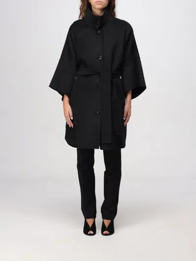 Liu •jo Coat Liu Jo Woman Color Black