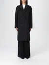 Liu •jo Coat Liu Jo Woman Color Black In Black