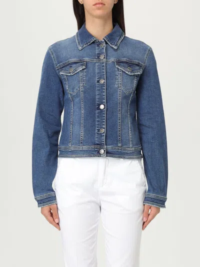 LIU •JO JACKET LIU JO WOMAN COLOR BLUE,G74314009