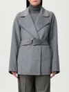 Liu •jo Coat Liu Jo Woman Color Blush Pink In Gray