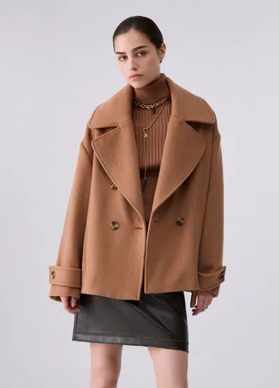 Liu •jo Liu Jo Coat Wf6243-t722a In Brown