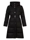 Liu •jo Quilted Bejewelled Longline Jacket In Black
