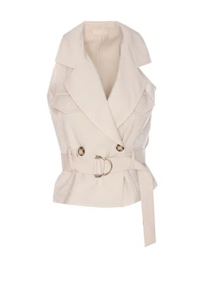 Liu •jo Liu Jo Coatsjackets In Beige