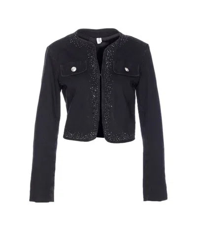 Liu •jo Liu Jo Coatsjackets In Black