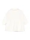 Liu •jo Collared Long-sleeve Jacket In White