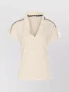 Liu •jo Collared V-neck Short Sleeves T-shirt