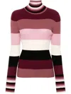 Liu •jo Colourblock Sweater In Multicolour