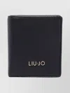 Liu •jo Compact Zip Purse And Cardholder In Black