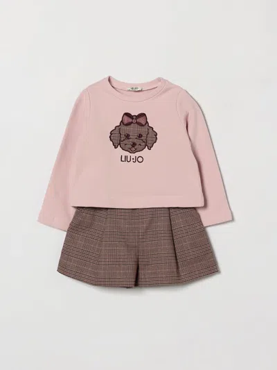Liu •jo Liu Jo Co-ord Kids Color Lilac In Pink