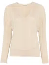 Liu •jo Costina Jumper In Neutrals