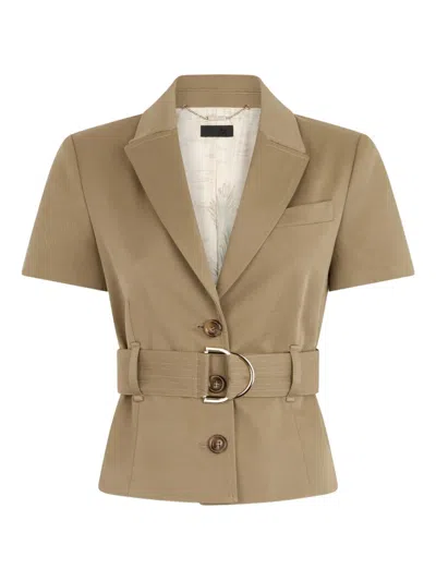 LIU •JO COTTON-BLEND JACKET