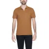 Liu •jo Brown Cotton T-shirt In Brown