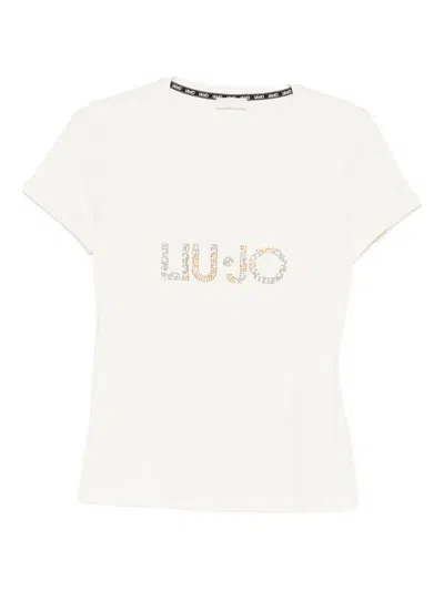 Liu •jo Cotton T-shirt In White