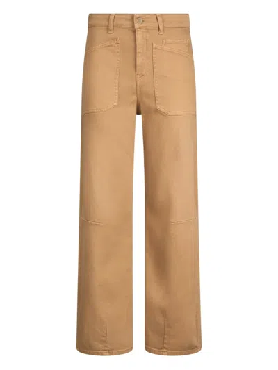 Liu •jo コットンパンツ In Brown