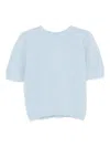 Liu •jo Crew-neck Sweater In Blue