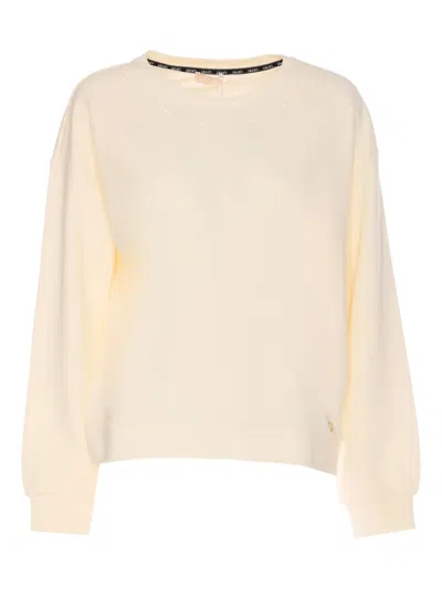 LIU •JO CREW NECK SWEATER