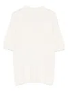 Liu •jo Crew-neck T-shirt In Neutral