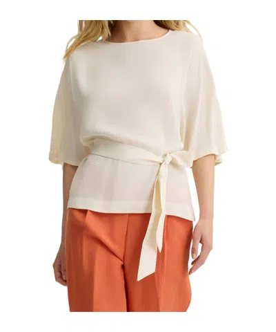 Liu •jo Liu Jo Crewneck Crepe T-shirt