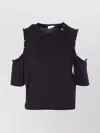 Liu •jo Crewneck T-shirt With Cut Out Detail