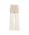 Liu •jo Liu Jo Cotton Semi-perforated Ttrousers