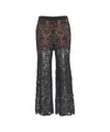 Shop Liu •jo Crochet Trousers