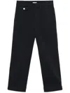 Liu •jo Cropped Chinos In Blue