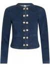 Liu •jo Liu Jo Jacket With Double Buttons In Blue