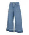 Liu •jo Wide-leg Design Flare Leg Jeans In Blue