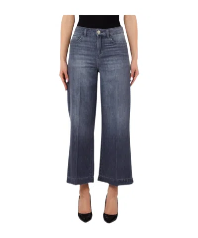 Liu •jo Cropped Jeans In Black