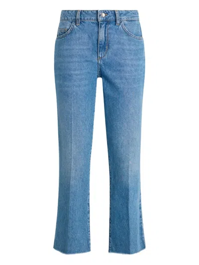 Liu •jo High-rise Bootcut Jeans In Blue