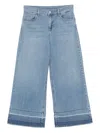 Liu •jo Wide-leg Design Flare Leg Jeans In Blue