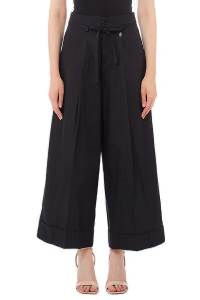 LIU •JO CROPPED PALAZZO PANTS LIU-JO