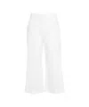 Liu •jo Liu Jo Cropped Pants With Perforated Embroidery