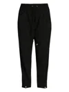 Liu •jo Cropped Trousers In Black