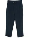 Liu •jo Cropped Trousers In Blue