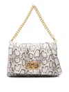 Liu •jo Logo-plaque Cross Body Bag In Grey