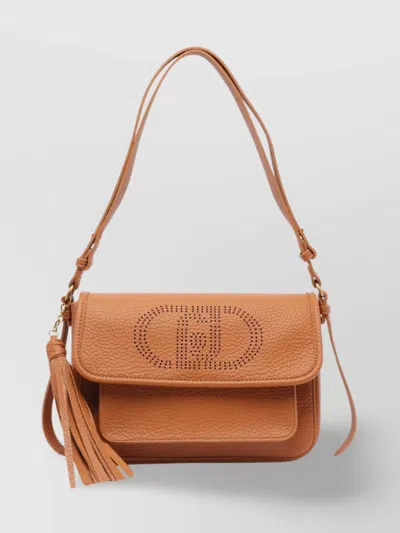 Liu •jo Crossbody Bag With Adjustable Shoulder Strap And Tassel Detail
