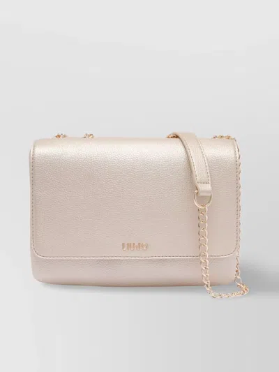 Liu •jo Crossbody Textured Shoulder Bag Chain Strap