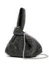 Liu •jo Crystal-embellished Tote Bag In Black