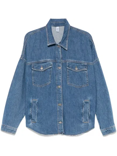 LIU •JO CRYSTAL-LOGO JACKET