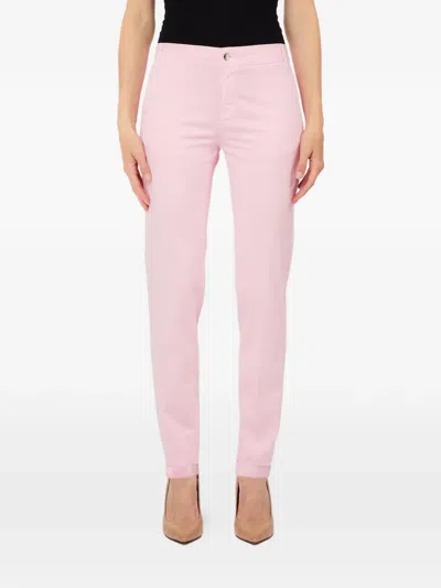 Liu •jo Cuffed Trousers In Pink
