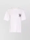 Liu •jo Cupid Graphic Print Short Sleeve T-shirt In White