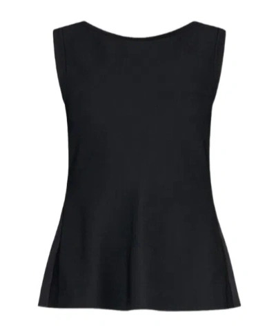 Liu •jo Cut-out Top In Black