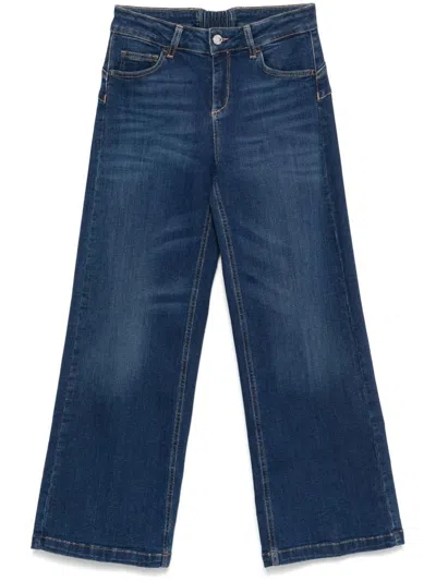 Liu •jo Dark Blue Distressed Jeans