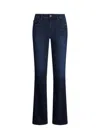 Liu •jo Dark Blue Slim Fit Flared Jeans In Blue